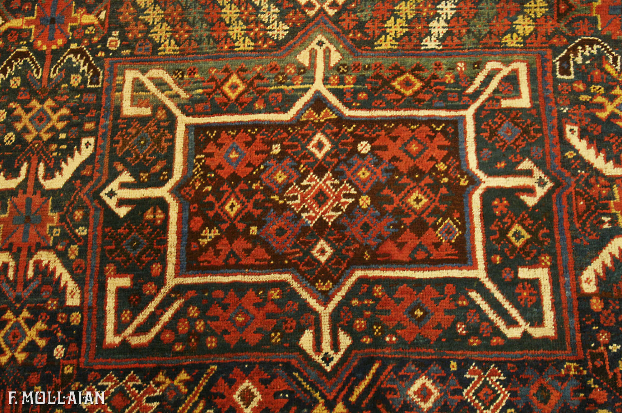 Antique Persian Khamse Carpet n°:70115487